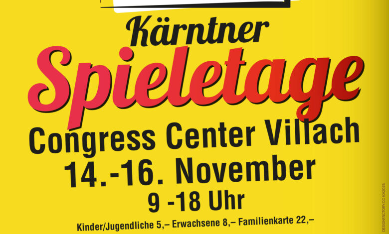 Kärntner Spieletage